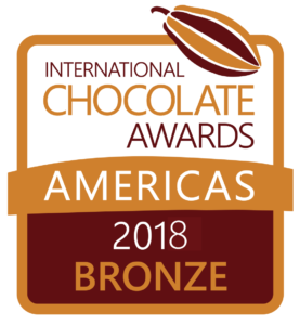 International Chocolate Awards 2018 - Bronze Award Winner
