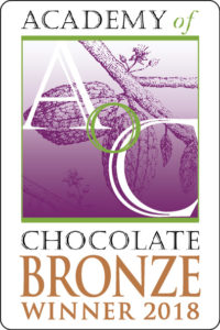 Academy of Chocolate - Bronze Winner 2018