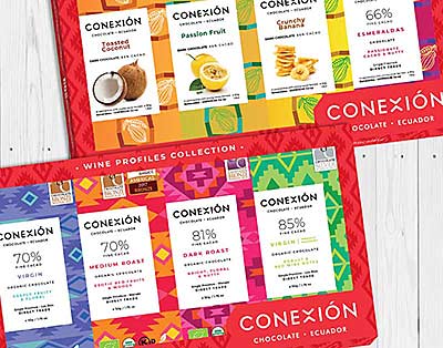 Conexión Chocolate gift collection products