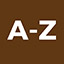 A to Z letters icon